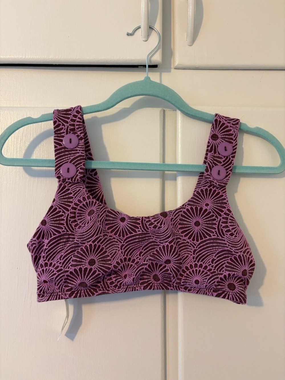 Seea Purple Caracol Georgia Bikini Top